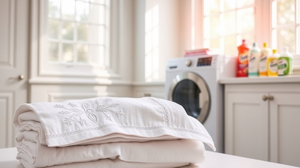 eco friendly holiday linen care