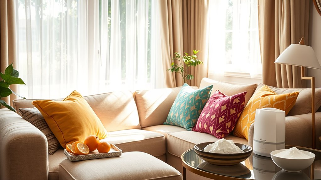 effective household odor control