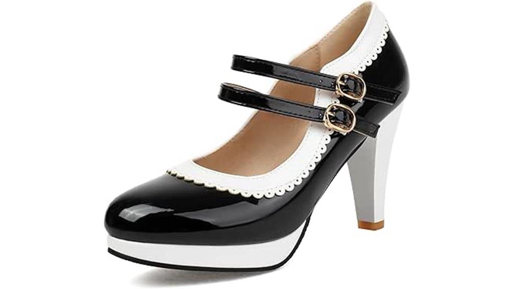 elegant mary jane heels