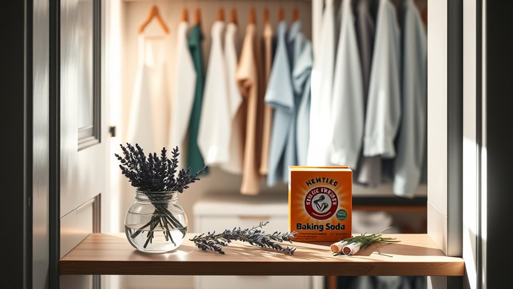 eliminate closet odor effectively