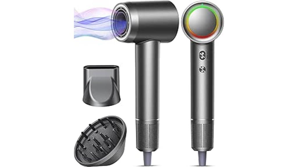 fast professional hair drying