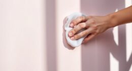 gentle cleaning painted walls