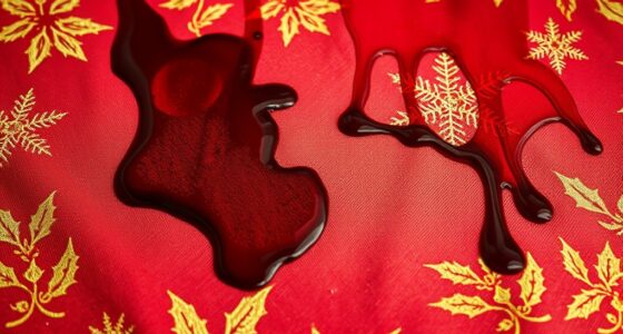 holiday stain removal tips
