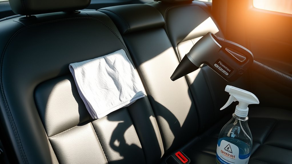 home car interior cleaning