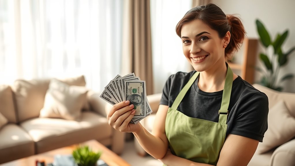 house cleaner tip guidelines