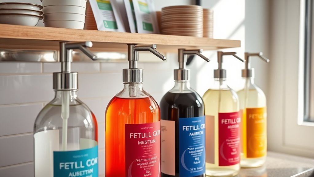 household cleaner refill station