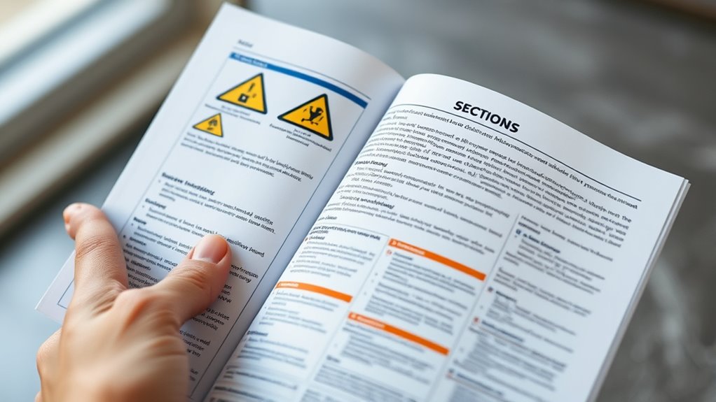 interpreting safety data symbols