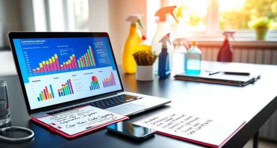 key cleaning business metrics