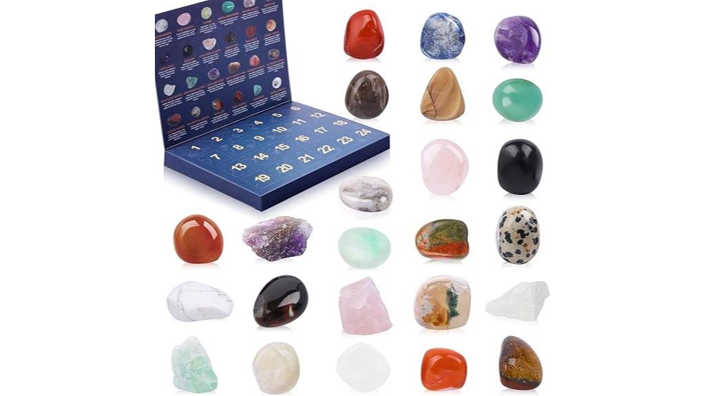 kids gemstone crystal calendar
