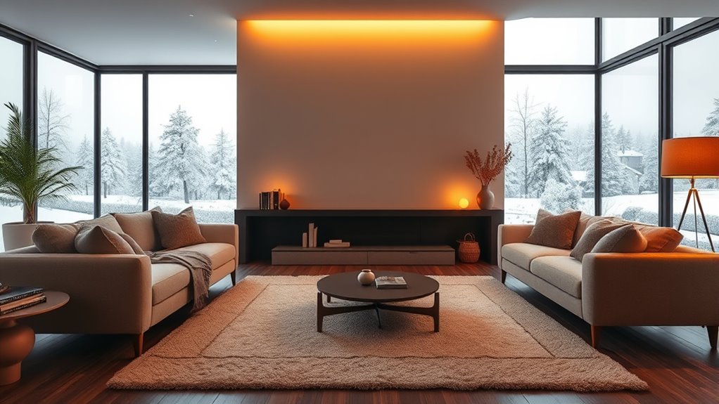 large room heating considerations