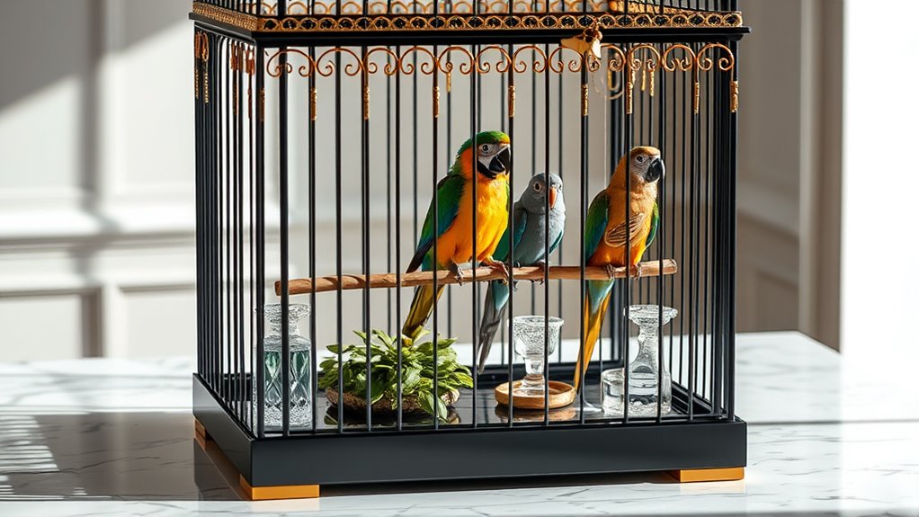 luxury bird cage selections