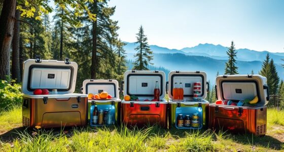 luxury camping cooler options