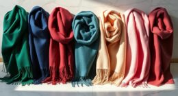 luxury cashmere scarves collection