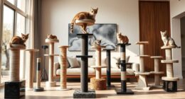 luxury cat scratching post collection