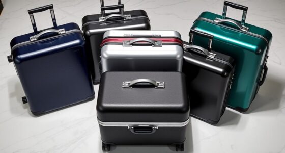 luxury durable suitcase sets