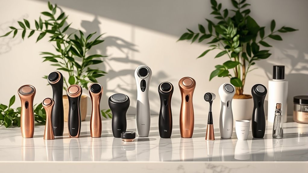 luxury facial cleansing devices