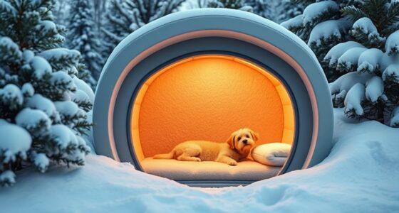 luxury heated outdoor pet houses