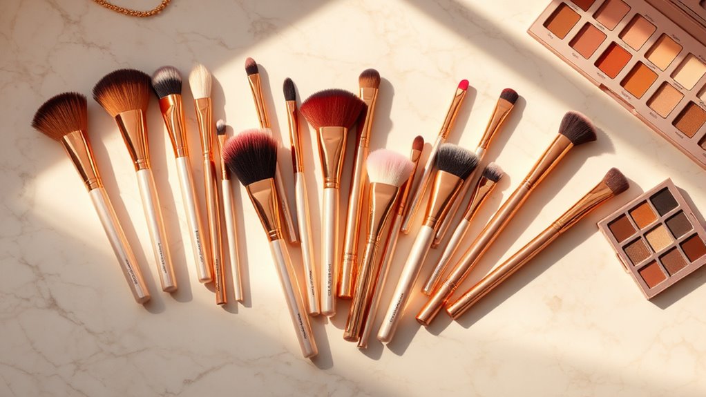 luxury makeup brush guide