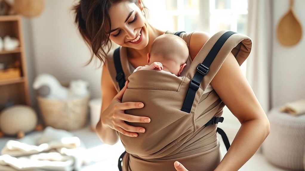 luxury newborn carrier options