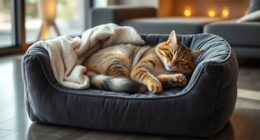 luxury orthopedic cat beds