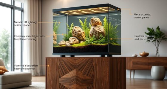 luxury reptile terrarium designs