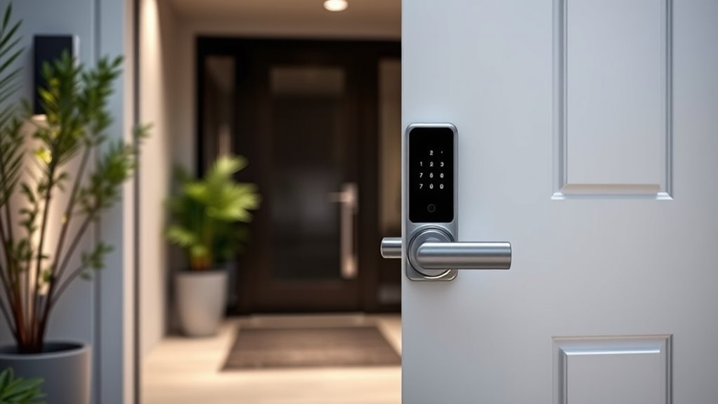 luxury smart door lock options