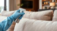 maintaining upholstery between cleans