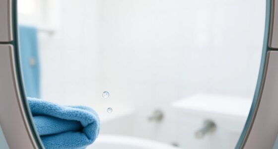 mirror cleaning streak free technique