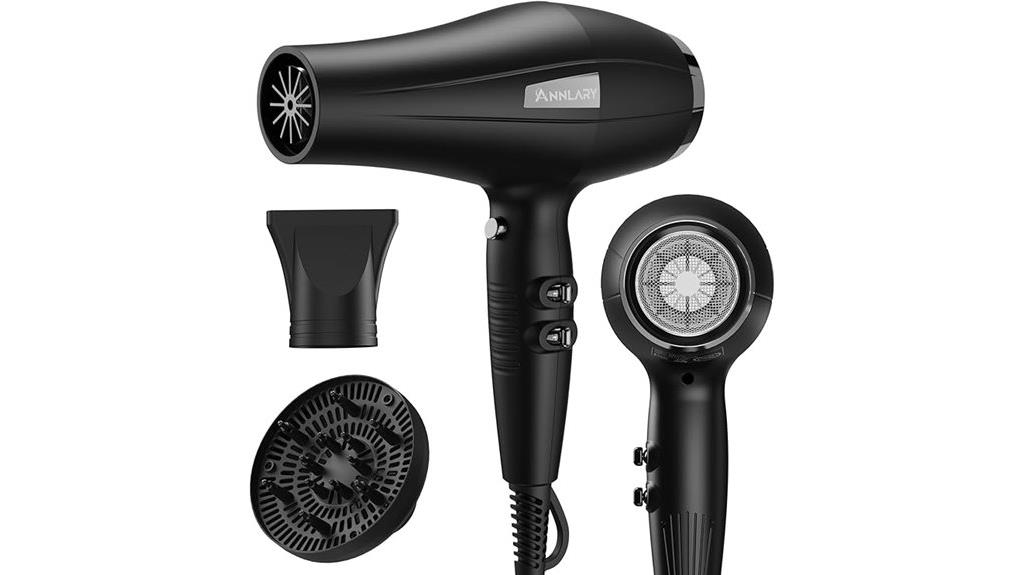 powerful 1875w ionic dryer