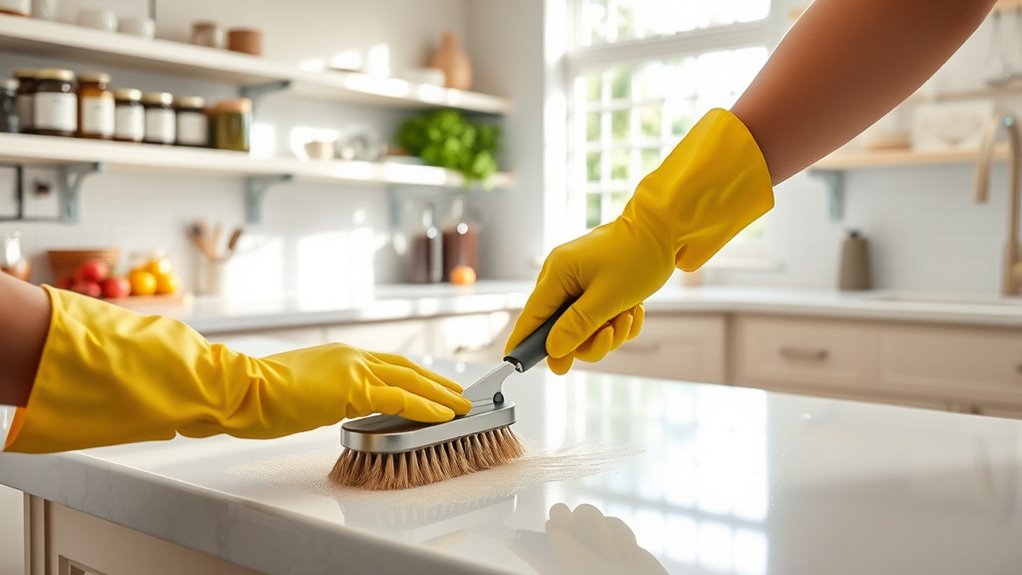 prepare thoroughly before cleaning
