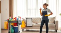 prioritize cleaning tasks effectively
