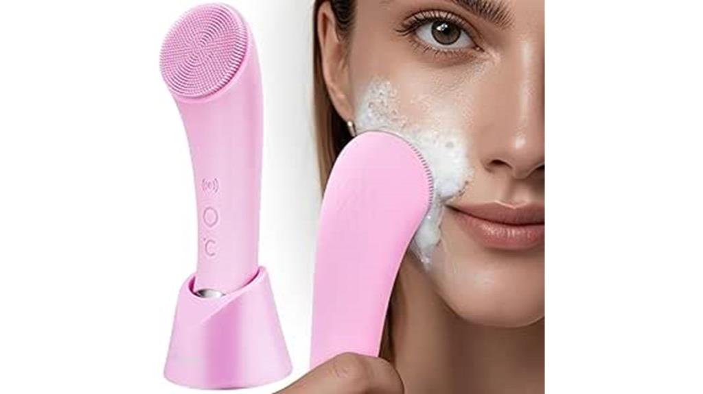 rechargeable silicone face cleaner