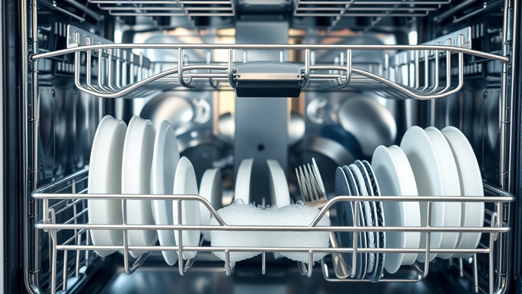 regular dishwasher cleaning routine