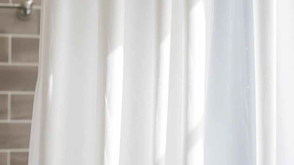 regular shower curtain cleaning