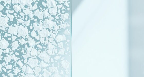 remove glass hard water stains