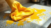 remove turmeric stains easily