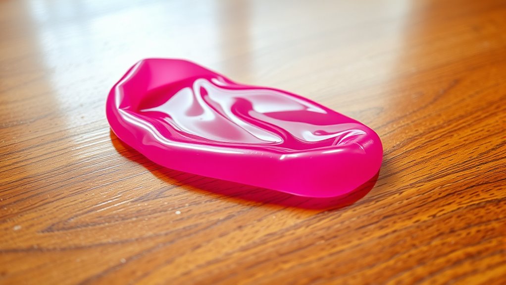 removing gum from floors