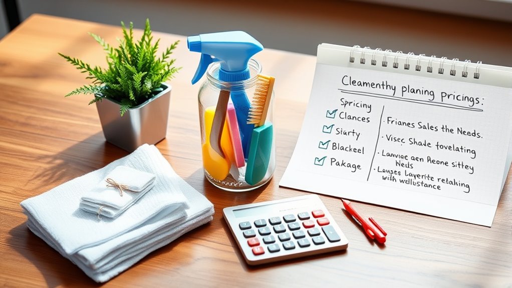 residential cleaning pricing guidelines