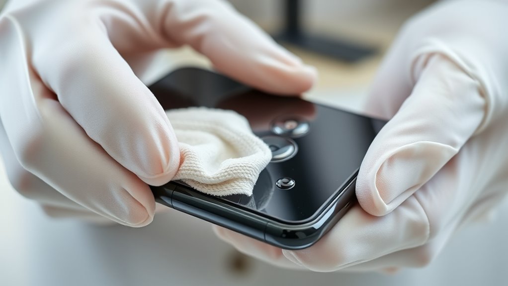 safe phone case cleaning