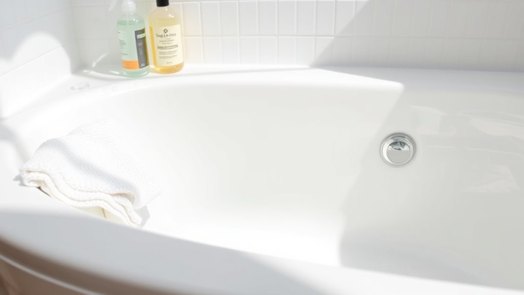 scrub rinse polish shine