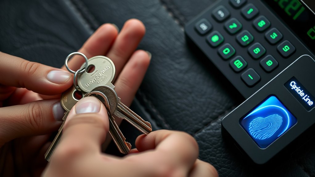 secure key and code management