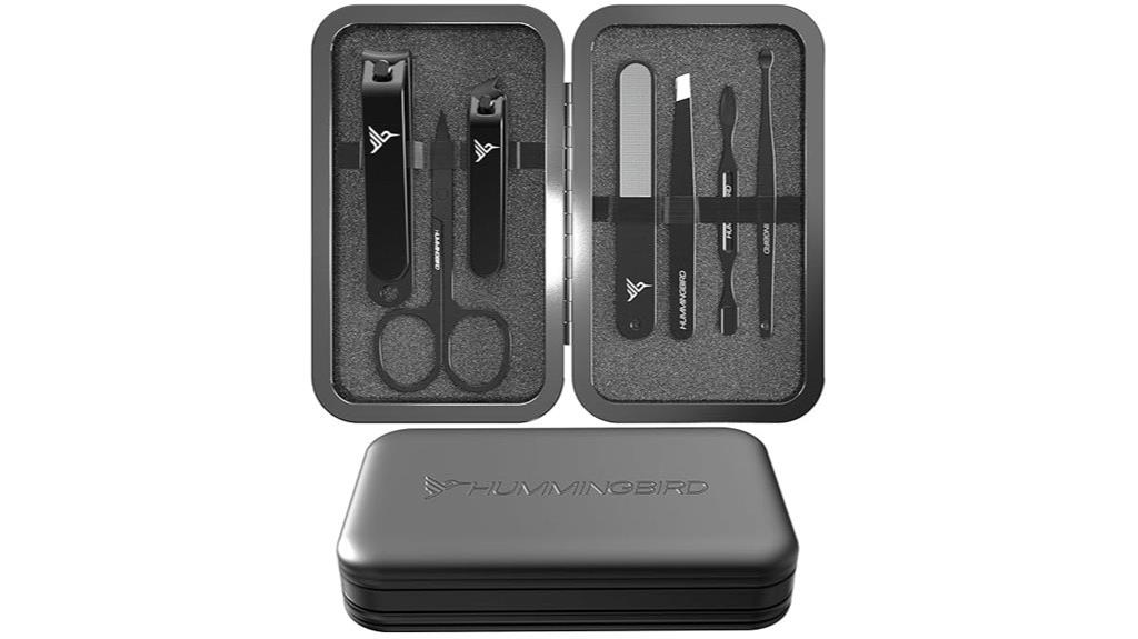 seven piece men s manicure kit