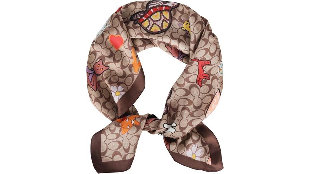 silk satin headscarf