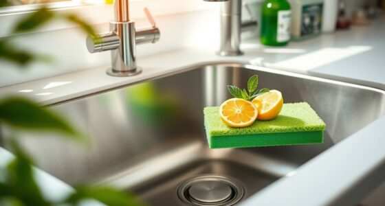 sink cleaning and odor management