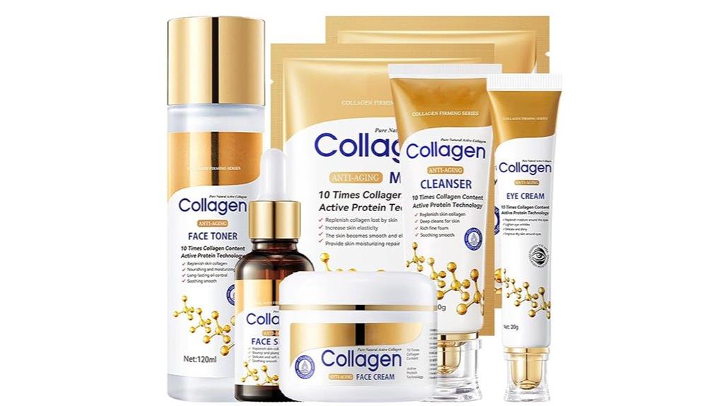 six piece anti aging set
