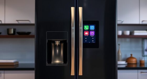 smart refrigerators with touch screens