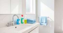 speedy bathroom cleaning strategy