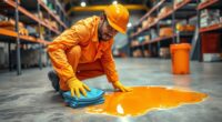 spill cleanup emergency procedures