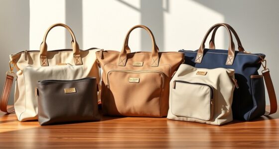 stylish functional diaper bags