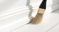 thorough baseboard and trim cleaning